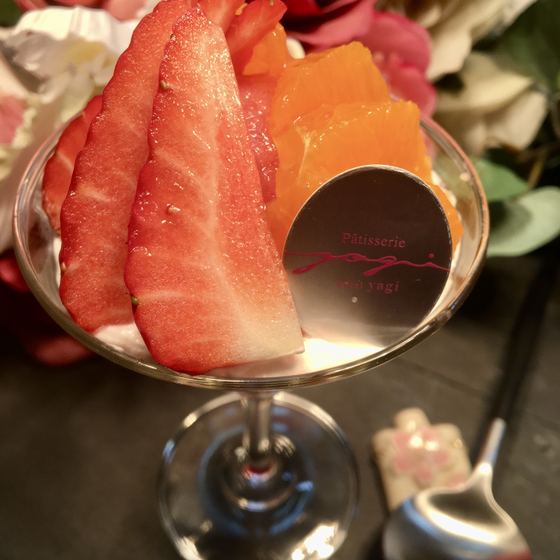 ホテル八木でこれまでに作られてきたスイーツ