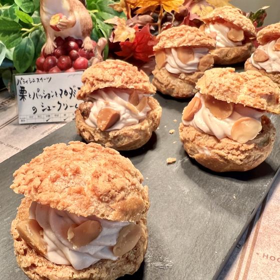ホテル八木でこれまでに作られてきたスイーツ