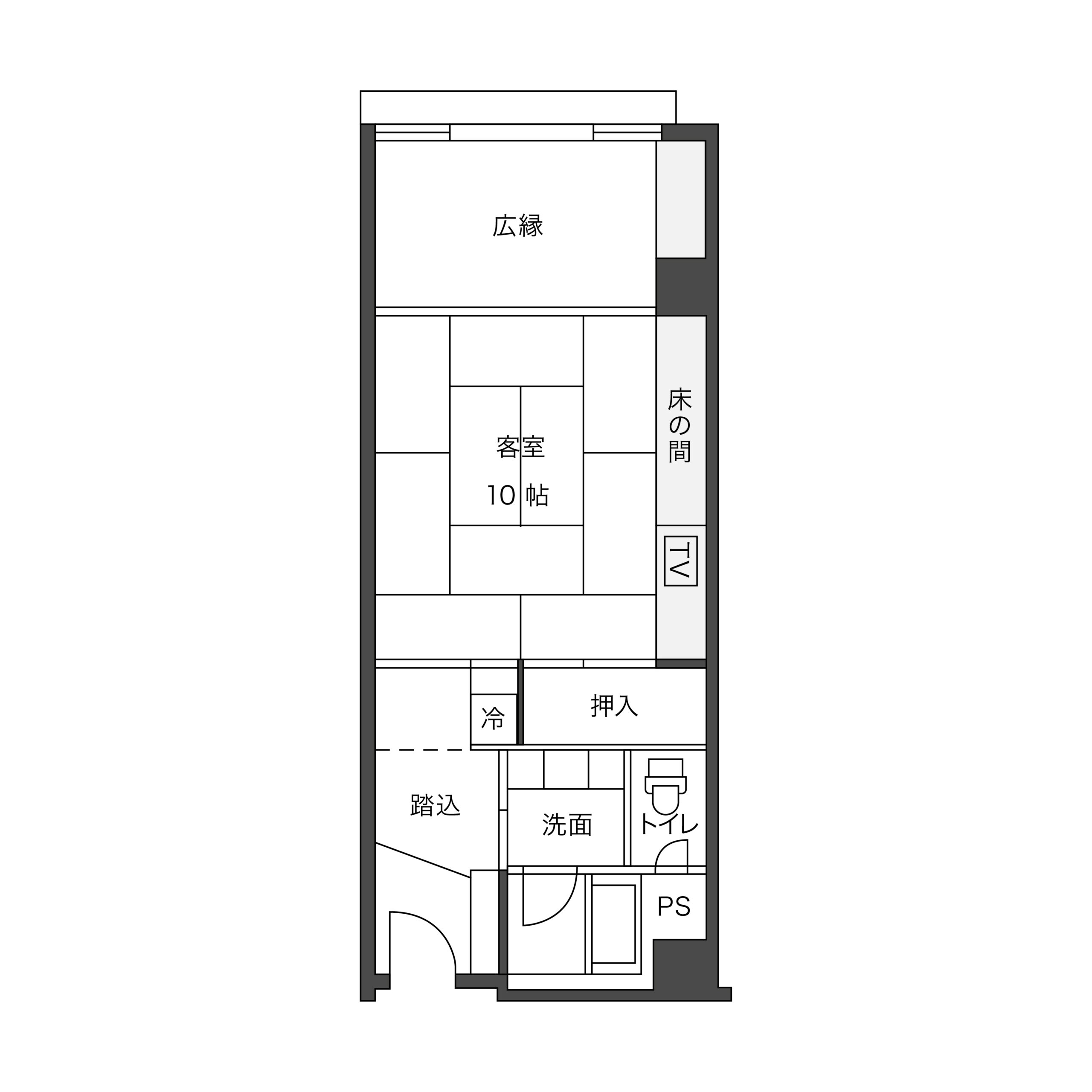 スタンダード客室 1